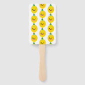 柑橘類レモンベビーシャワー ハンドファン (裏面)