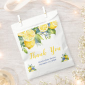 柑橘類レモンベビー地中海のシャワー フェイバーバッグ (クリップ留めされた状態)