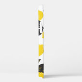 柑橘類レモン、ヴィンテージ夏シームレス。 Case-Mate iPhoneケース (裏面 / 右)