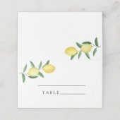 柑橘類レモ結婚ン – ズ座席表 プレイスカード (外部開封)