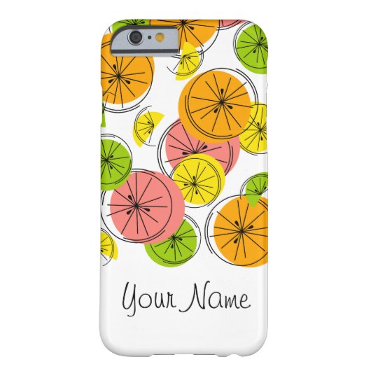 柑橘類'名前' iPhoneケース垂直 Case-Mate iPhoneケース (裏面)