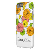 柑橘類'名前' iPhoneケース垂直 Case-Mate iPhoneケース (裏面左)