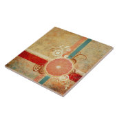 柑橘類抽象芸術 タイル (側面)