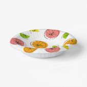 柑橘類数々の ペーパーボウル (傾斜あり)