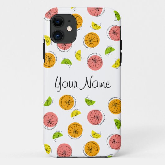 柑橘類数々の「名前」iPhoneケースポートレート Case-Mate iPhoneケース (裏面)
