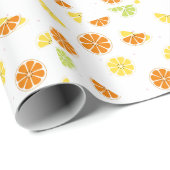 柑橘類果型包み紙 ラッピングペーパー (ロールコーナー)