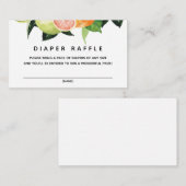 柑橘類果実おむつラッフルエンクロージャカード エンクロージャーカード (正面/裏面)