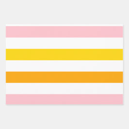 柑橘類果実包み紙フラットシートセット3 ラッピングペーパーシート