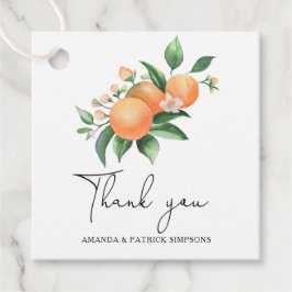 柑橘類結婚-'s Thank You フェイバータグ