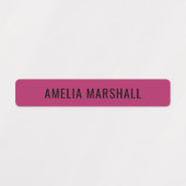 柑橘類色コード子防水名ラベル ラベル (デザイン1)