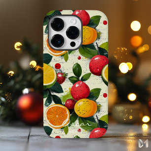 柑橘類鮮やかとベリーフルーツデザインフレッシュルック Case-Mate iPhone 14 PROケース