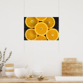 柑橘類鮮やか果実写真キッチンウォールアート ポスター (キッチン)