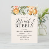 柑橘類、オレンジ+ブロッサムのブランチ&バブリー (スタンド正面)