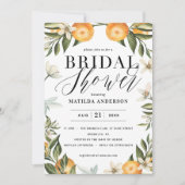 柑橘類、オレンジ+ブロッサムブライダルシャワーパーティー (正面)