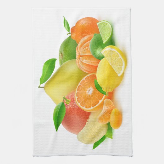 柑橘類 キッチンタオル (縦)