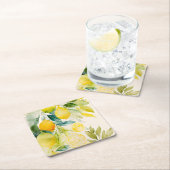 柑橘類 スクエアペーパーコースター (インサイチュ)