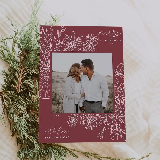 柑橘類&スパイス |クリスマスフォト シーズンカード