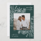 柑橘類&スパイス |クリスマスフォト シーズンカード (正面)