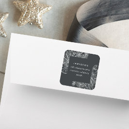 柑橘類&スパイス |休日の差出人住所 スクエアシール