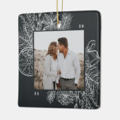 柑橘類&スパイス |写真エレガント セラミックオーナメント (左)