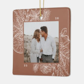 柑橘類&スパイス |写真エレガント セラミックオーナメント (左)