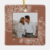 柑橘類&スパイス |写真エレガント セラミックオーナメント (正面)