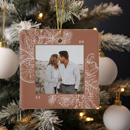 柑橘類&スパイス |写真エレガント セラミックオーナメント