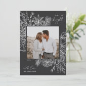 柑橘類&スパイス | All is Bright Photo Holiday Card シーズンカード (スタンド正面)