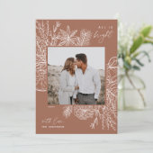 柑橘類&スパイス | All is Bright Photo Holiday Card シーズンカード (スタンド正面)