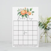 柑橘類 – ブライダルシャワービンゴゲーム (スタンド正面)