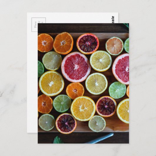 柑橘類 ポストカード (正面/裏面)