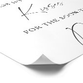 柑橘類 – 何人のキスブライダルシャワーゲーム ポスター (角)