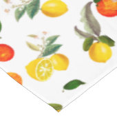 柑橘類、夏物、レモン、オレンジ       テーブルクロス (アングル)