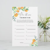 柑橘類 – 新婦は何歳になる予定だった (スタンド正面)