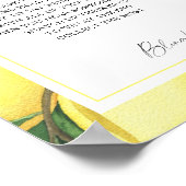 柑橘類 – 春はそれのゲームにリングを置く ポスター (角)