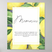 柑橘類 – 花嫁との思い出 ポスター (正面)