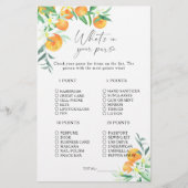 柑橘類 – 財布ゲームの内容 (正面)