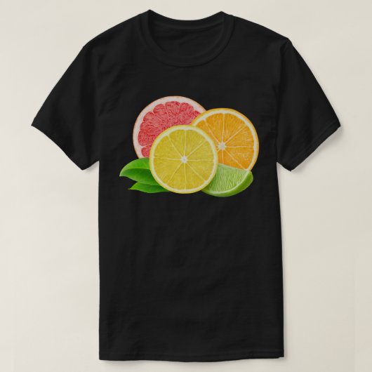 柑橘類 Tシャツ (デザイン正面)