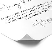 柑橘 - リングハント ブライダルシャワーゲーム ポスター (角)