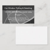 染まり、詳しく述べる自動窓 名刺 (正面/裏面)