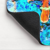 染まるきのこTye マウスパッド (コーナー)