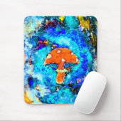 染まるきのこTye マウスパッド (マウス)