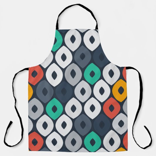 染み模様 エプロン (正面)