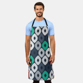 染み模様 エプロン (着用した状態)