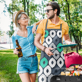 染み模様 エプロン