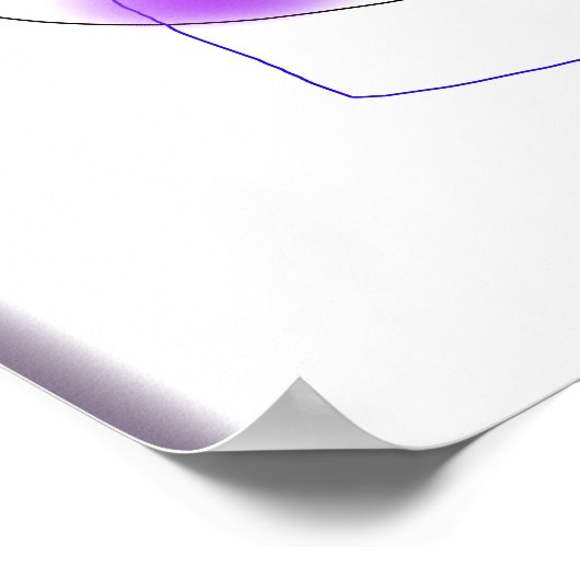 染み ポスター (角)