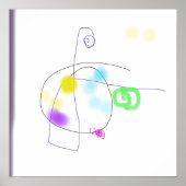 染み ポスター (正面)