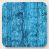 染めたての青い手作りのタイ絹 コースター (正面)