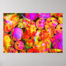 染めた貝殻を結ぶ