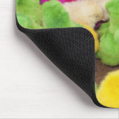 染料によって着色される市場のペンのベビーのひよこ マウスパッド (コーナー)